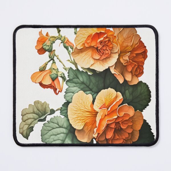 Item preview, Orange Begonias designed and sold by Vanover Designs.