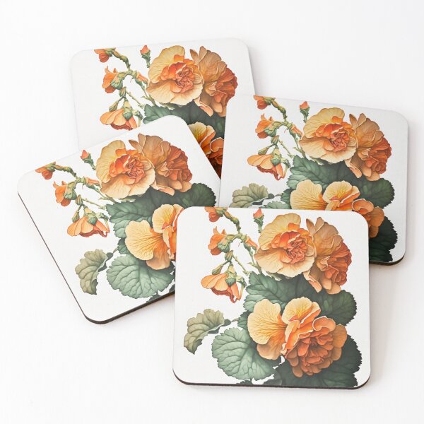 Item preview, Orange Begonias  designed and sold by Vanover Designs.
