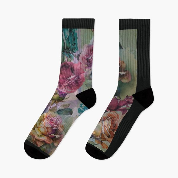 Item preview, watercolor flowers with smoke  designed and sold by TenderSoar.