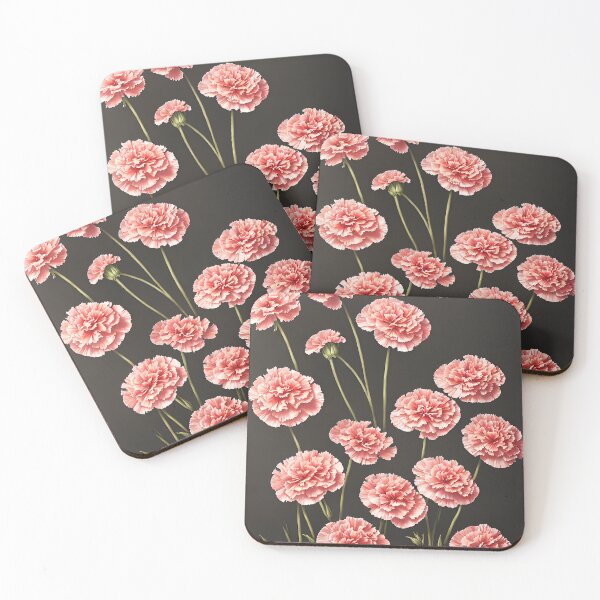 Item preview, January Birth Flower Carnations designed and sold by FamiliarPufferfish.