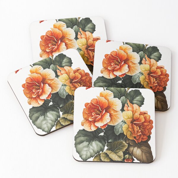 Item preview, Orange Begonias  designed and sold by Vanover Designs.