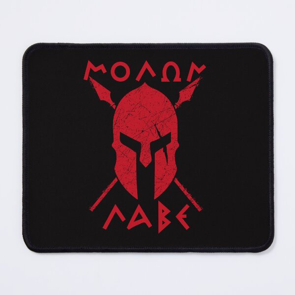 Item preview, Molon Labe helmet spears designed and sold by Kedaijohn.