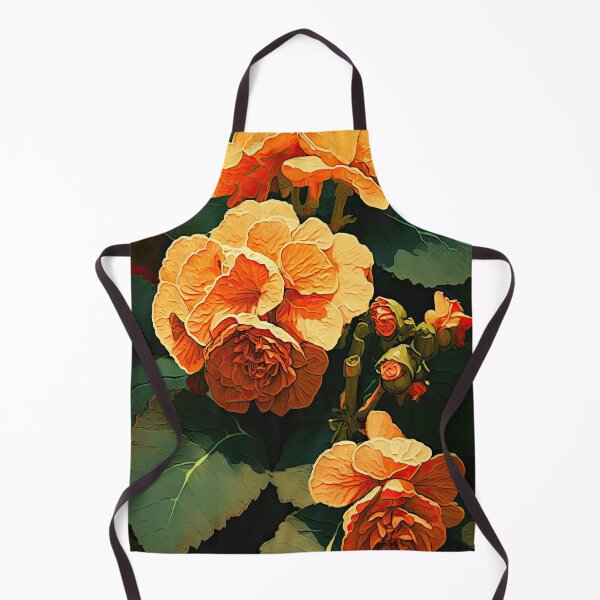 Item preview, Orange Begonias designed and sold by Vanover Designs.