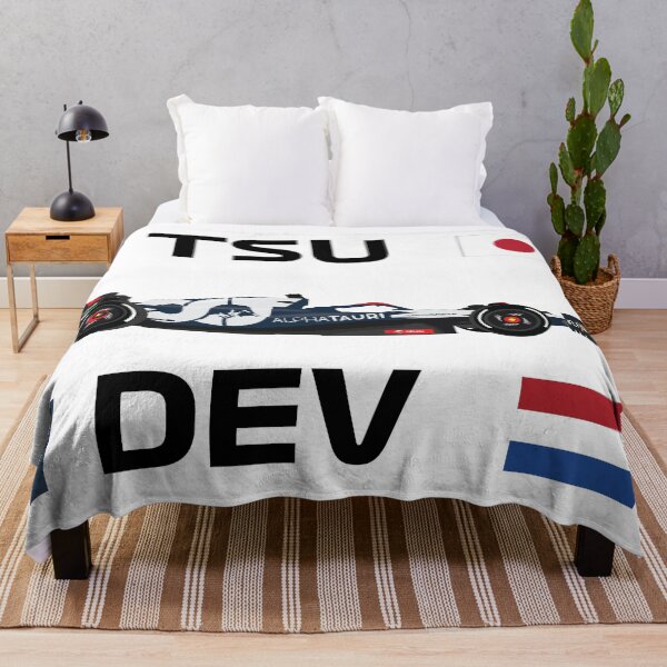 Item preview, Scuderia Alpha F1 Team 2023 Yuki Tsunoda 角田 裕毅 Nyck De Vries designed and sold by FormulaGTee1.