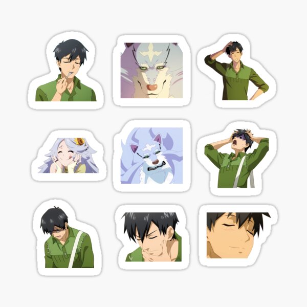 Campfire Cooking In Another World With My Absurd Skill Tondemo Skill De  Isekai Hourou Meshi pack  Sticker for Sale by youssef-ezz