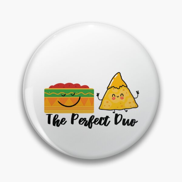 Item preview, The Perfect Duo - Ultimate Duo, Classic Combo, Nachos and dip, Perfect Comfort Food! designed and sold by craftymilenials.