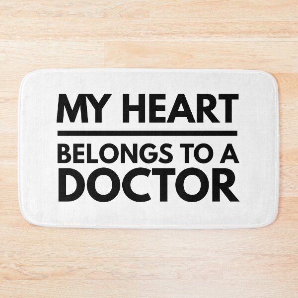 Item preview, My Heart Belongs To A Doctor designed and sold by texteestore.