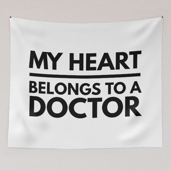 Item preview, My Heart Belongs To A Doctor designed and sold by texteestore.