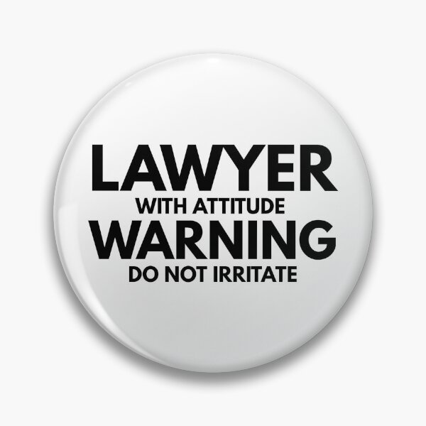 Item preview, Lawyer With Attitude Warning Do Not Irritate designed and sold by texteestore.