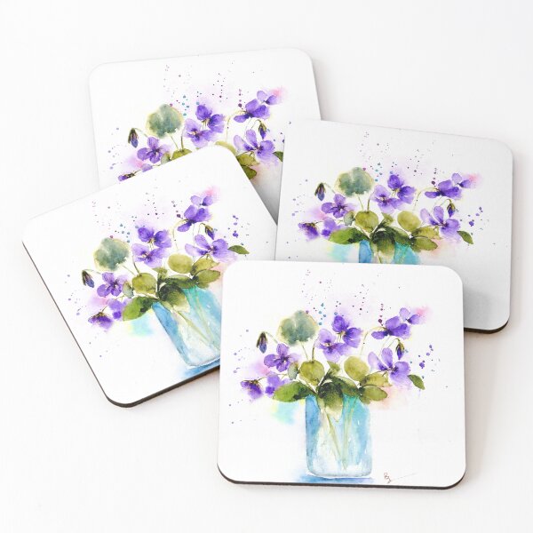 Item preview, Pretty violas designed and sold by Prachi Burathoki.