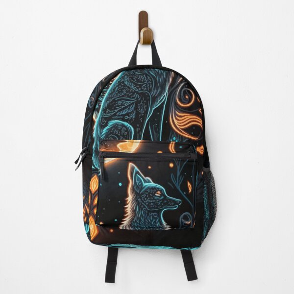 Item preview, Wolves trees and moon glowing tarot designed and sold by Visual-wallart.