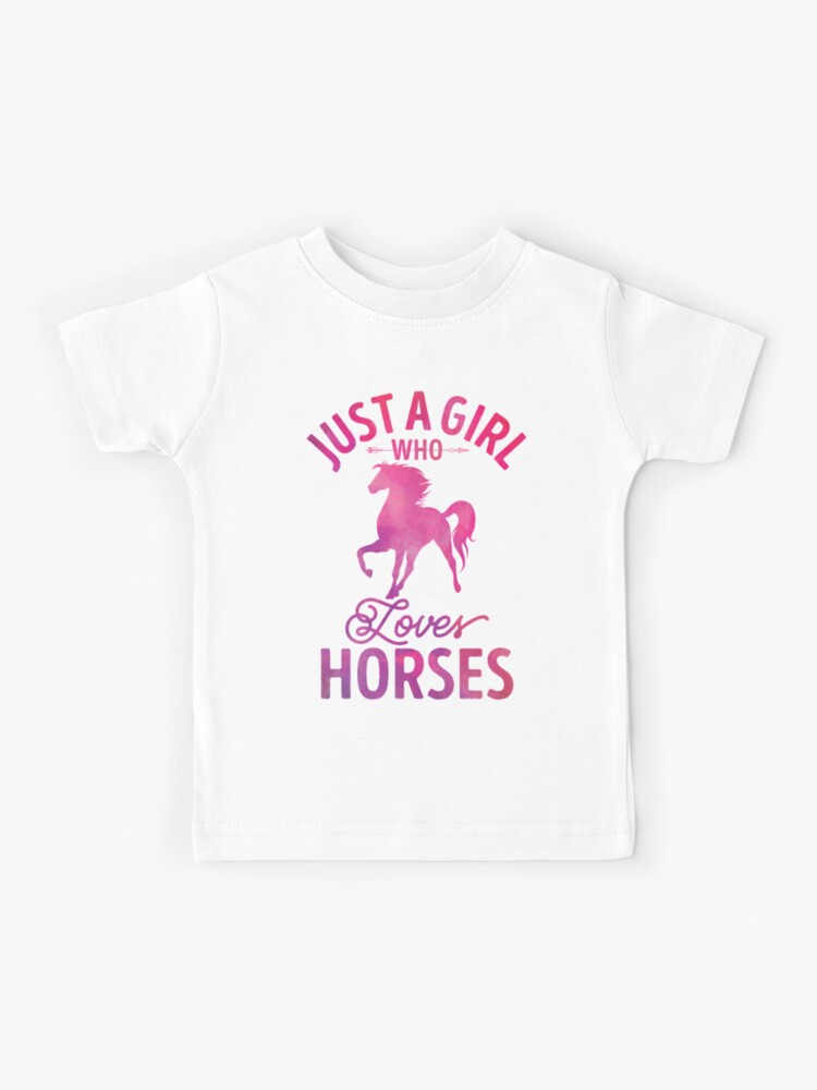 T shirt enfant for Sale avec l uvre Juste une fille qui aime la