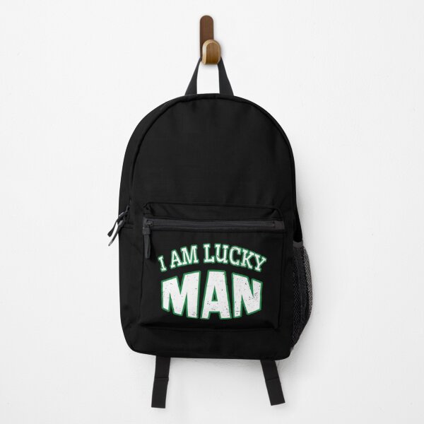 Item preview, I Am Lucky Man Vintage Text designed and sold by bolkibox.