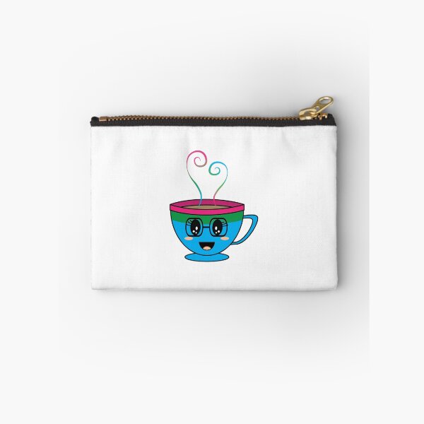 Item preview, Equalitea Polysexual Flag Pride w/ lashes and tall glasses designed and sold by qteapiecastle.
