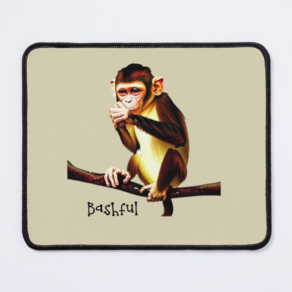 Item preview, Bashful monkey designed and sold by Mizjean.