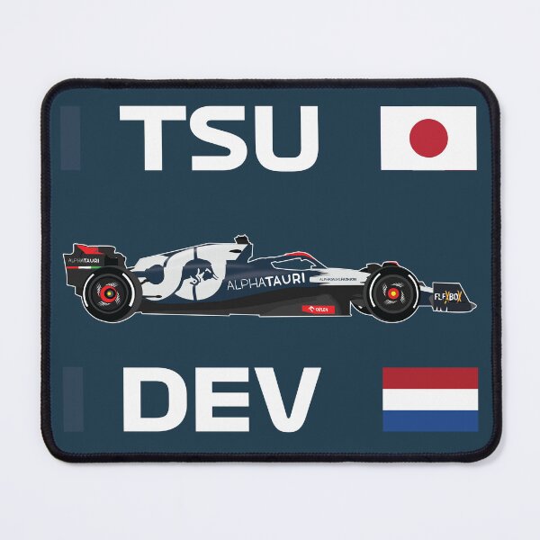 Item preview, Scuderia Alpha F1 Team 2023 Nyck De Vries Yuki Tsunoda 角田 裕毅 designed and sold by FormulaGTee1.