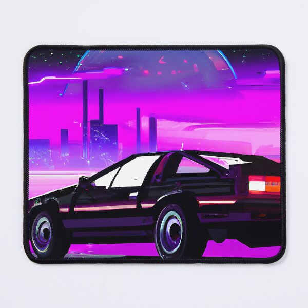 Item preview, Sport car synthwave aesthetic digital art design designed and sold by Balazspolo.