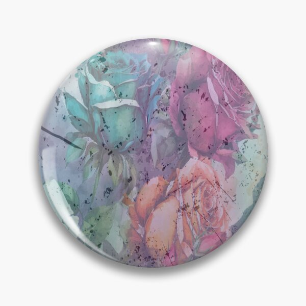 Item preview, Watercolor flowers with textures designed and sold by TenderSoar.
