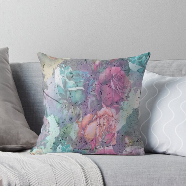 Item preview, Watercolor flowers with textures designed and sold by TenderSoar.