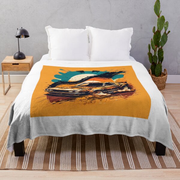 Item preview, Yellow Muscle Car Drifting! designed and sold by GriffinStd.