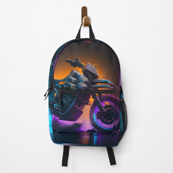 Item preview, Futuristic Cyberpunk Neon Dirt Bike designed and sold by beluxe.