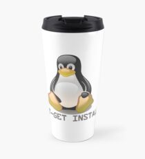 Linux - Get Install Coffee Travel Mug