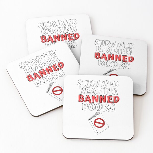 Item preview, Survived Reading Banned Books t-shirt  designed and sold by Shopaholicer.