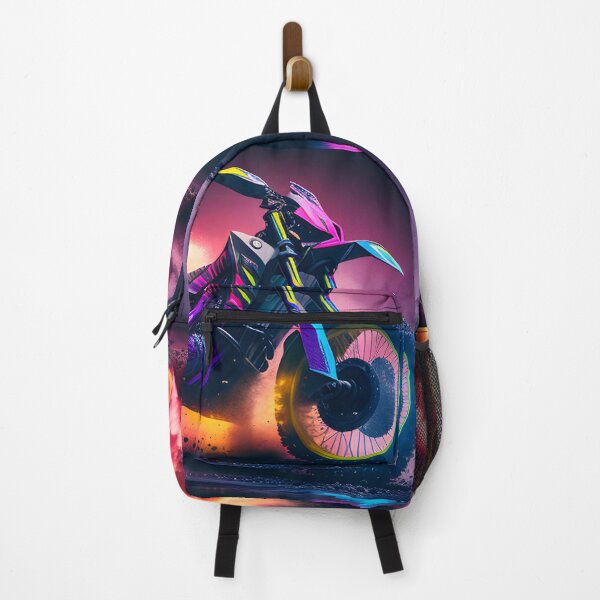 Item preview, Futuristic Cyberpunk Neon Dirt Bike designed and sold by beluxe.