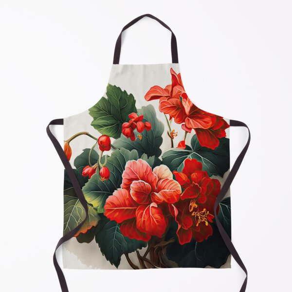 Item preview, Red Begonias designed and sold by Vanover Designs.