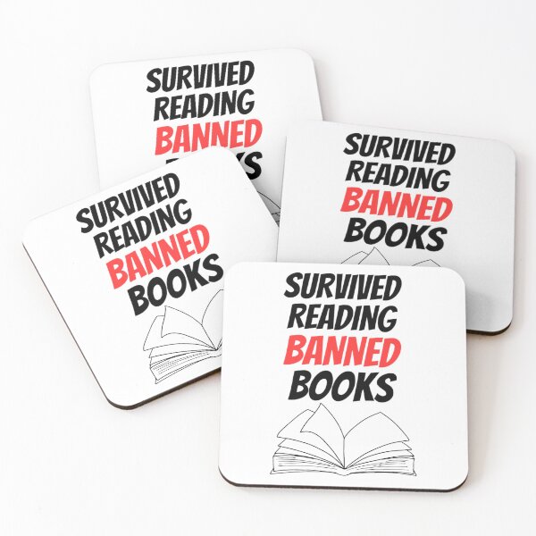 Item preview, Survived Reading Banned Books t-shirt 2 designed and sold by Shopaholicer.