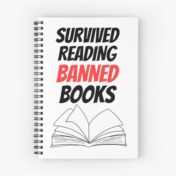 Item preview, Survived Reading Banned Books t-shirt 2 designed and sold by Shopaholicer.