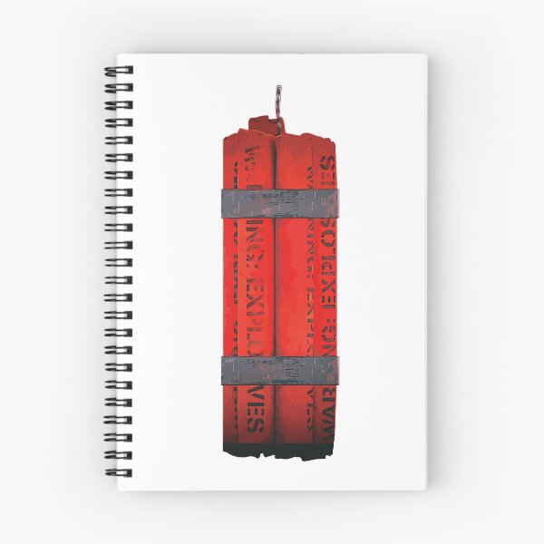 Aperçu de l'œuvre Bombe Dynamite - rouge créée et vendue par PeterADesign.