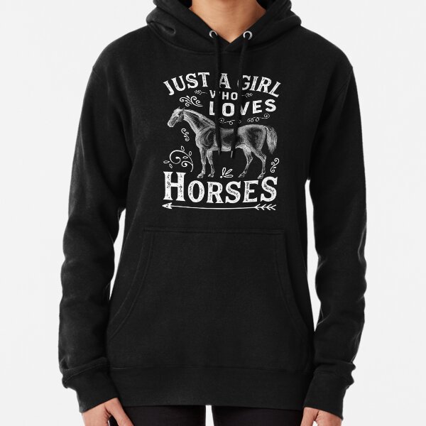 Horse Lovers Beautiful Design Gift Idea Hoodie 
