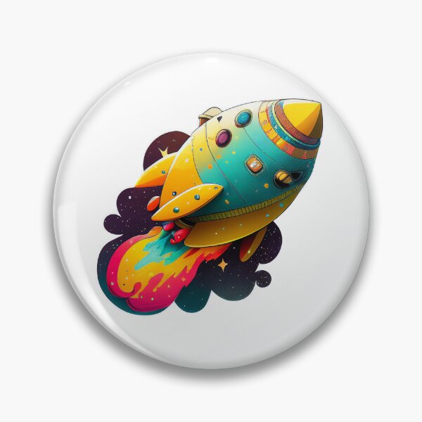 Item preview, Space Rocket Ship designed and sold by storyboxdesigns.