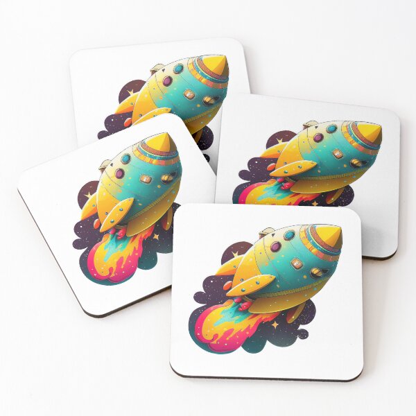 Item preview, Space Rocket Ship designed and sold by storyboxdesigns.