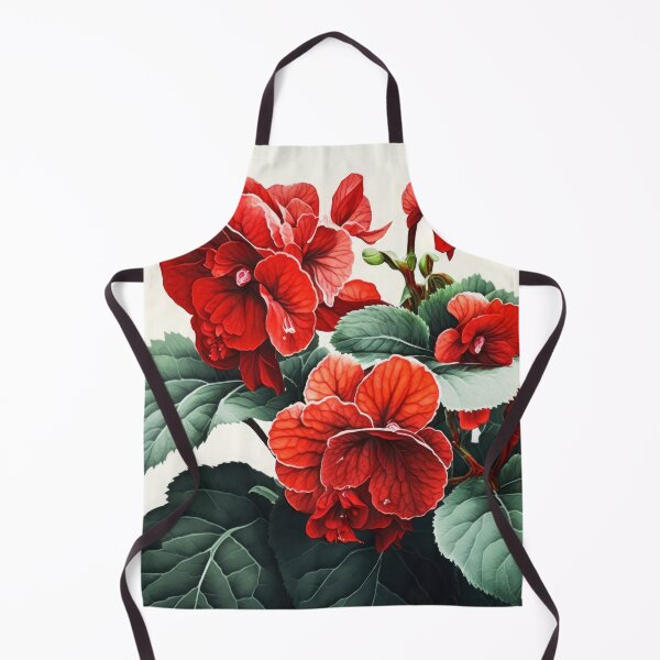 Item preview, Red Begonias designed and sold by Vanover Designs.