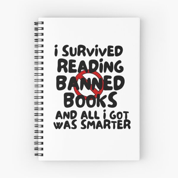 Item preview, Survived Reading Banned Books t-shirt 3 designed and sold by Shopaholicer.