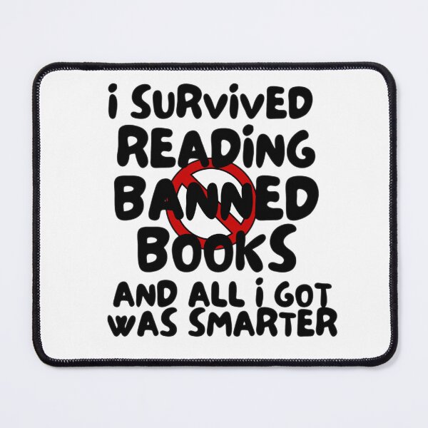 Item preview, Survived Reading Banned Books t-shirt 3 designed and sold by Shopaholicer.