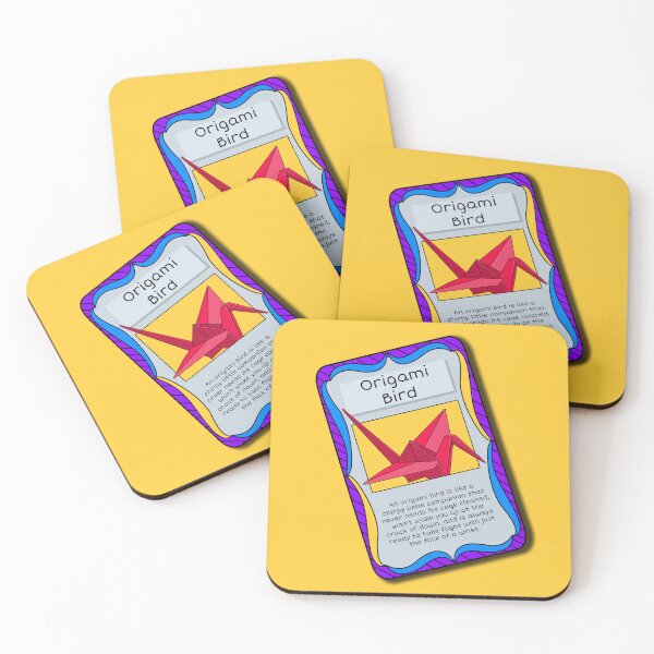 Item preview, Origami Trading Card - Bird designed and sold by Fun Funky Designs.