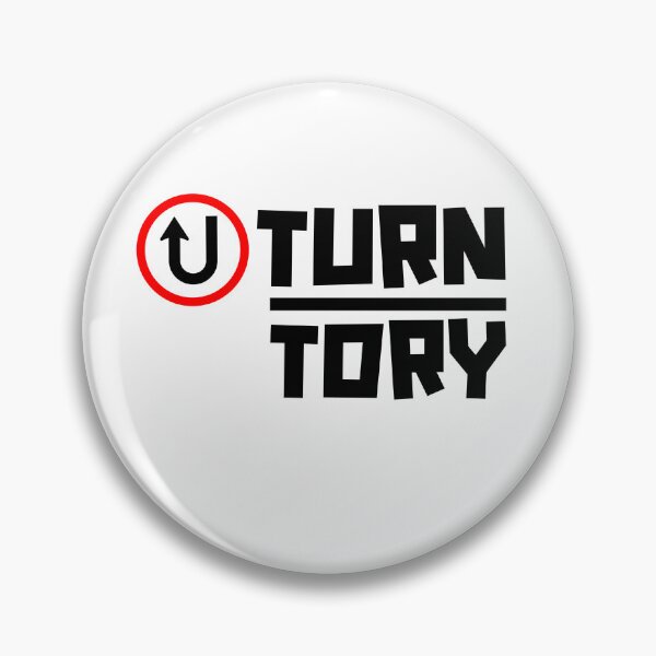 Item preview, U Turn Tories Hand-drawn by Marcus  designed and sold by Allshorts.