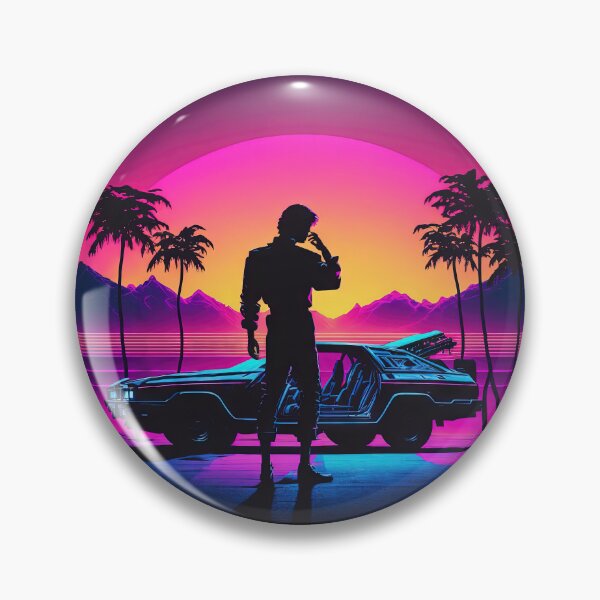 Item preview, Sunset Driver: The Lone Road Warrior designed and sold by Mullet Monkey.