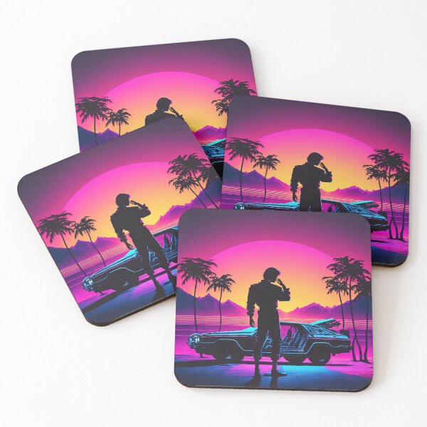 Item preview, Sunset Driver: The Lone Road Warrior designed and sold by Mullet Monkey.