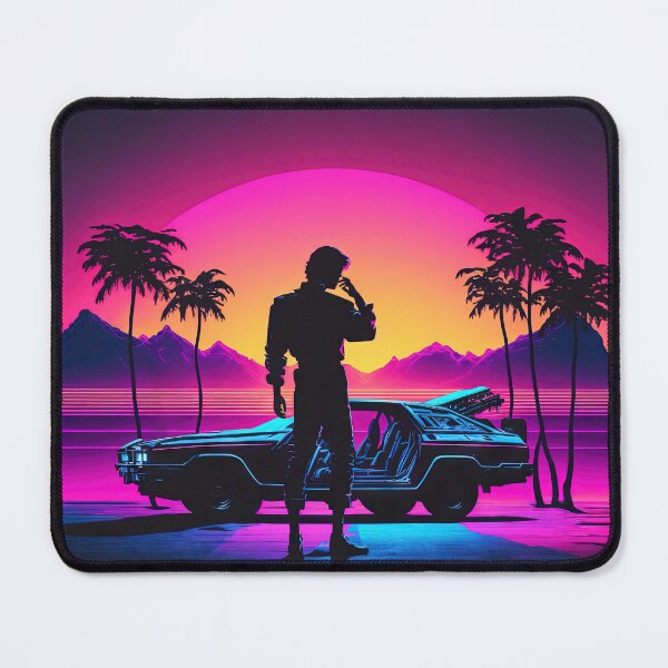 Item preview, Sunset Driver: The Lone Road Warrior designed and sold by Mullet Monkey.