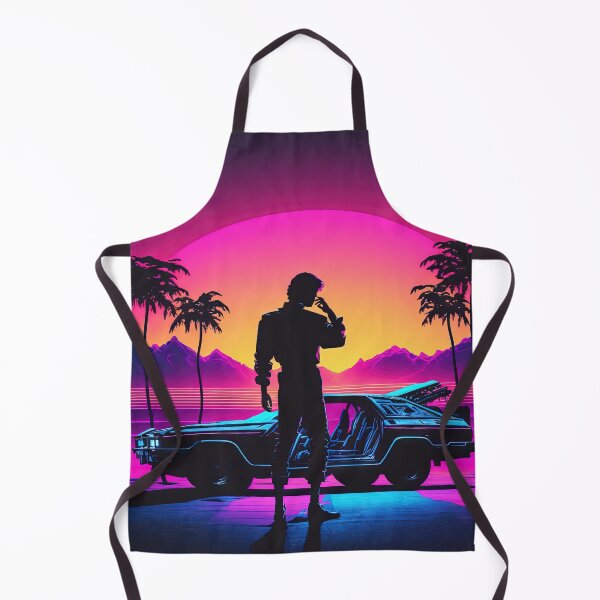 Item preview, Sunset Driver: The Lone Road Warrior designed and sold by Mullet Monkey.
