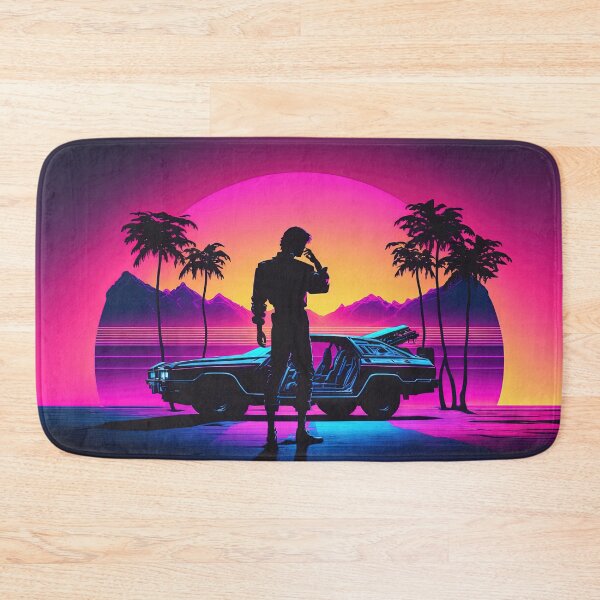 Item preview, Sunset Driver: The Lone Road Warrior designed and sold by Mullet Monkey.