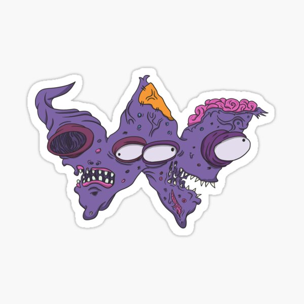 Zombie O - Alphabet Lore Sticker for Sale by ngness