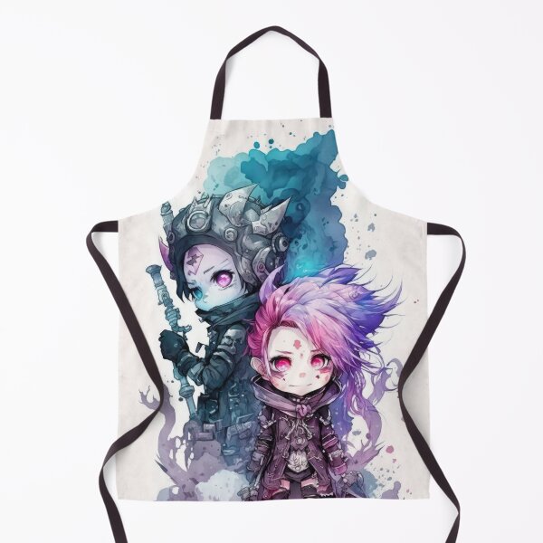 Item preview, Pastel Goth Chibi Anime Watercolor JRPG Art designed and sold by The-Sinister.
