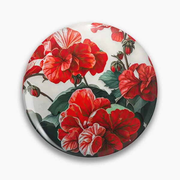 Item preview, Red Begonias  designed and sold by Vanover Designs.