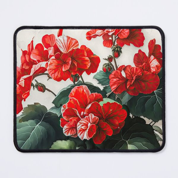 Item preview, Red Begonias designed and sold by Vanover Designs.