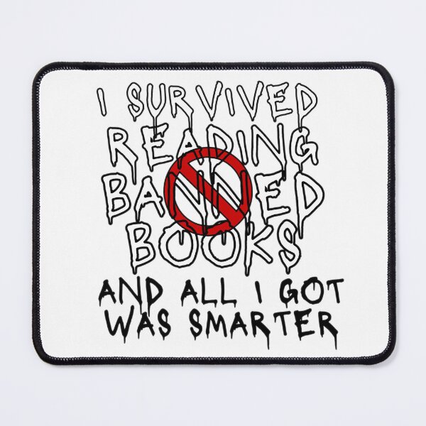 Item preview, Survived Reading Banned Books t-shirt 4 designed and sold by Shopaholicer.
